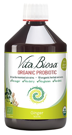 Vita Biosa Organic Probiotic Bottle - Ginger (500ml) image