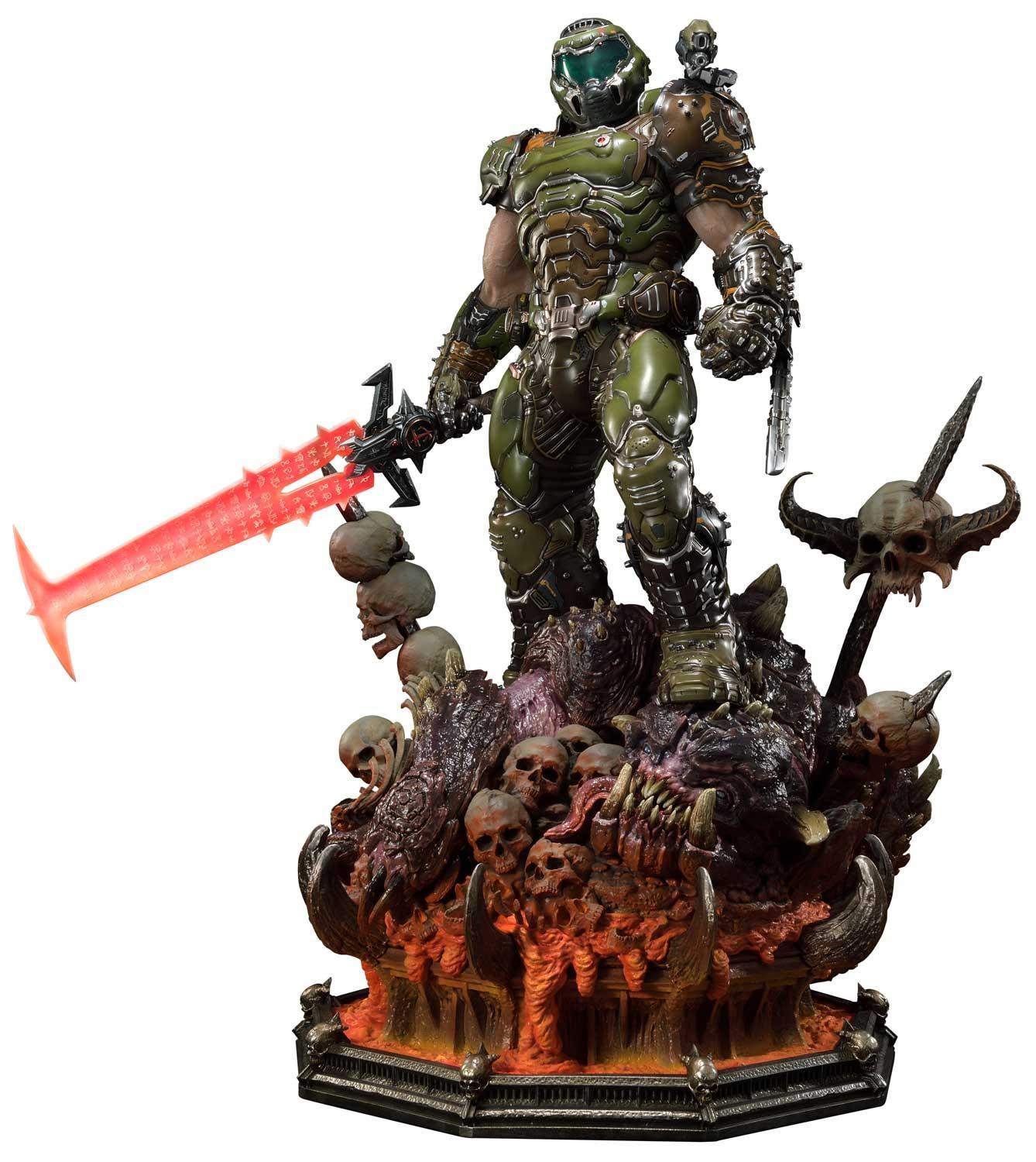 Doom Slayer 43" Premium Statue at Mighty Ape NZ