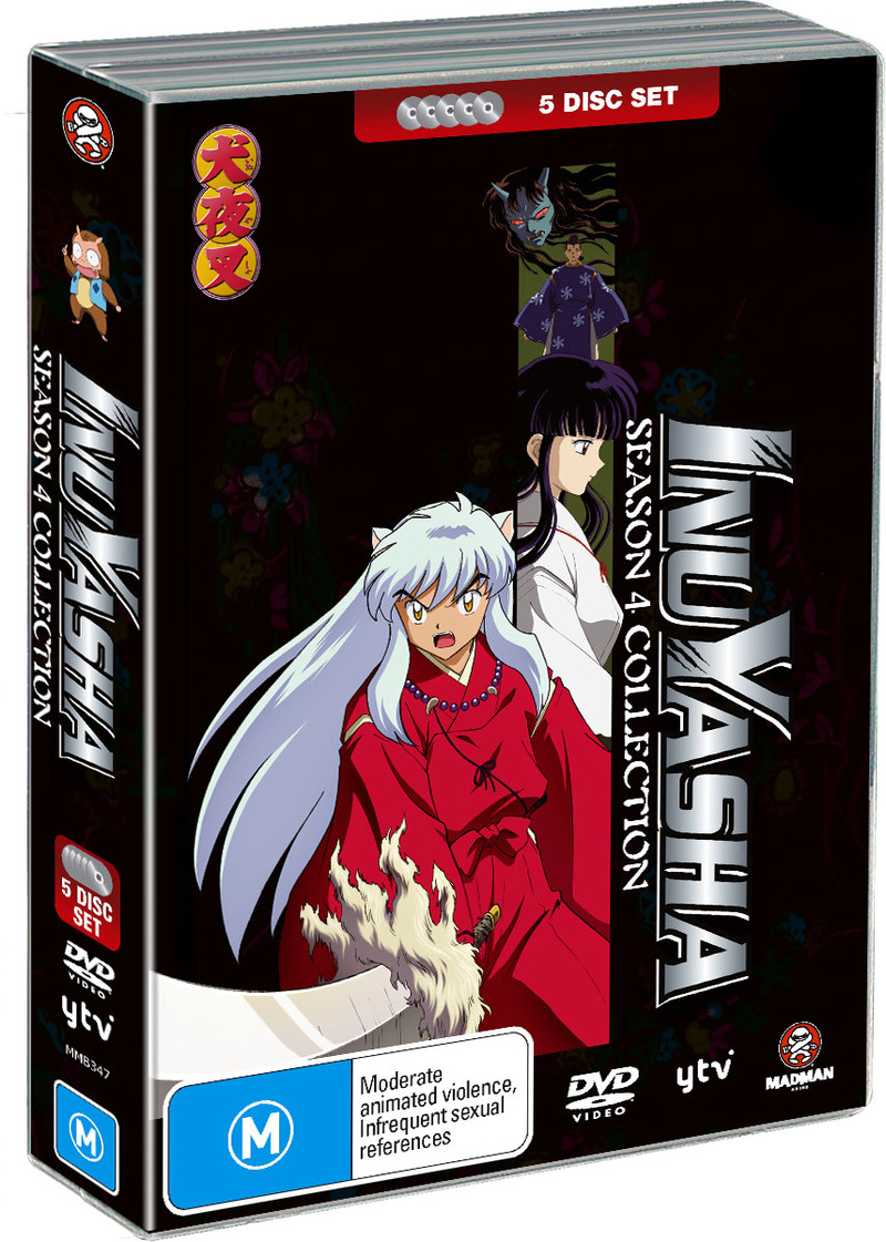 Inuyasha Season 4 Collection on DVD