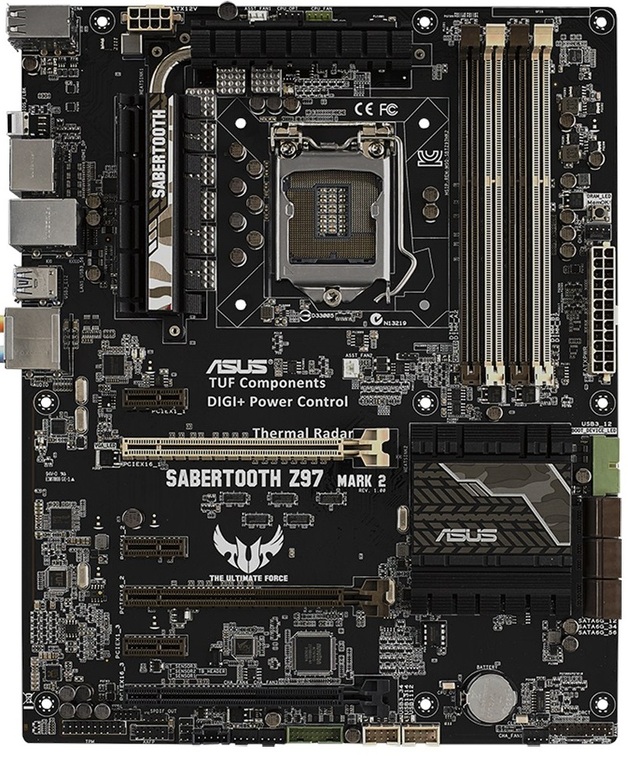 Asus SABERTOOTH Z97 MARK 2 Intel Z97 ATX Motherboard