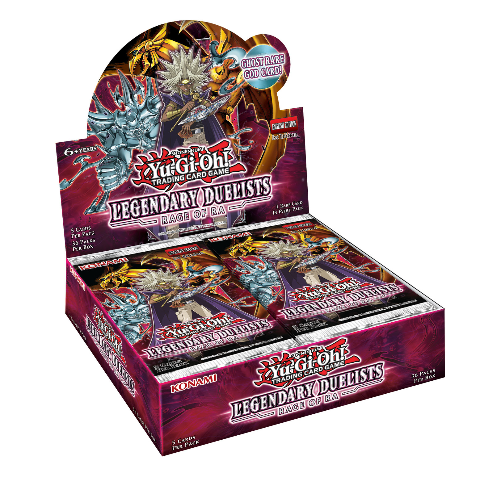 Yu-Gi-Oh! Legendary Duelists Rage of Ra Booster Box (Unlimited) image