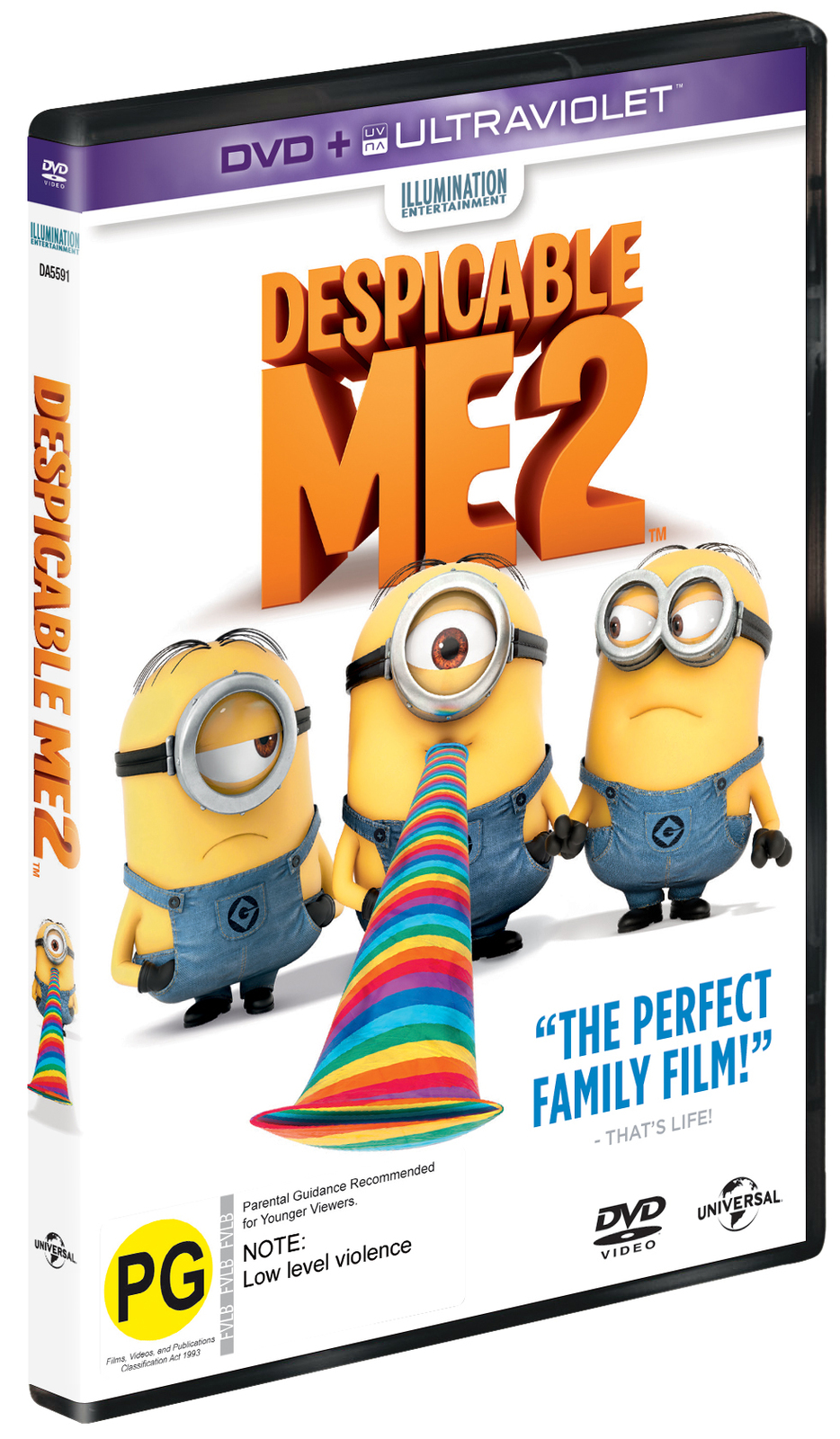Despicable Me 2 on DVD image