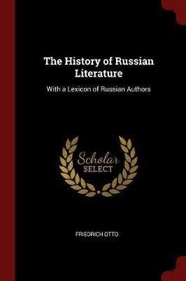 The History of Russian Literature by Friedrich Otto image