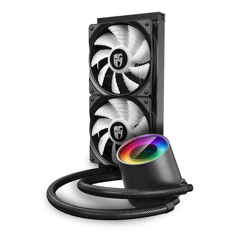 240mm Deepcool Castle 240RGB V2 RGB AIO CPU Cooler image