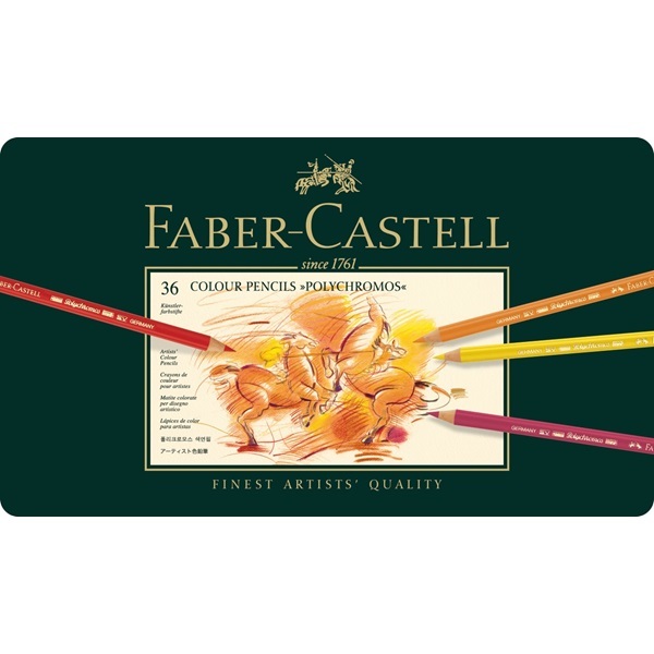 Faber-Castell : Polychromos Pencil (Tin of 36)