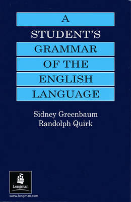 A Student's Grammar of the English Language by Sidney Greenbaum image