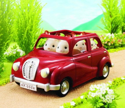 Sylvanian Families: Red Mini Family Car