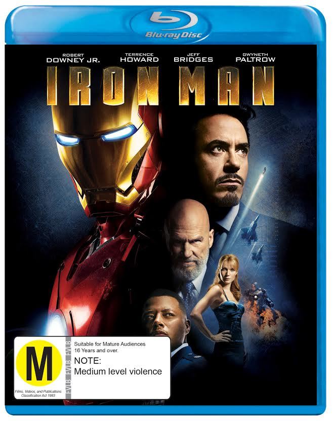 Iron Man on Blu-ray