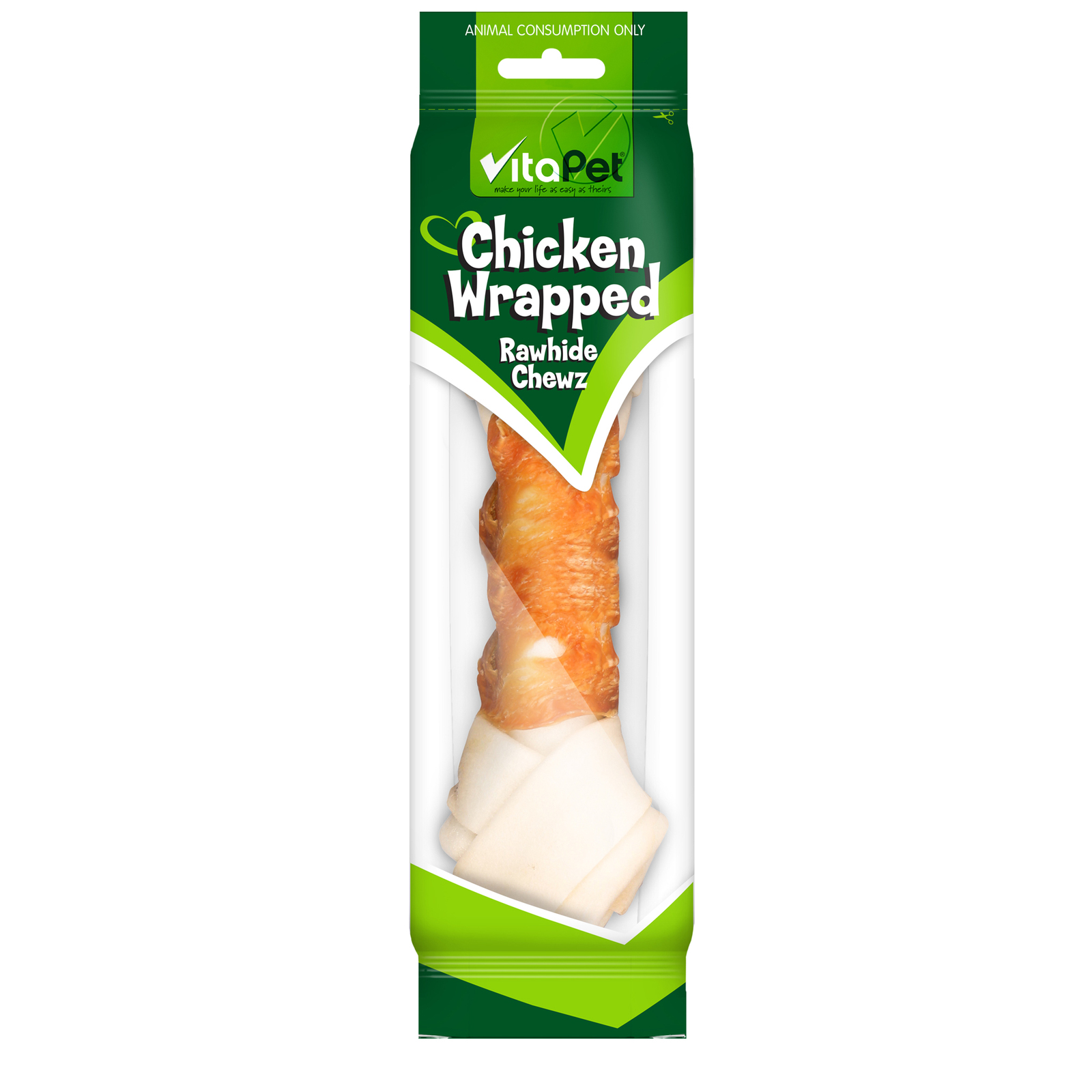 Vitapet: Chicken Wrapped Rawhide Bone (20cm) image