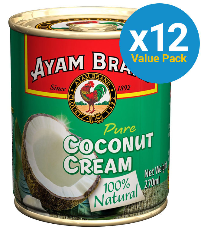 Ayam: Coconut Cream 270ml (12 Pack) image