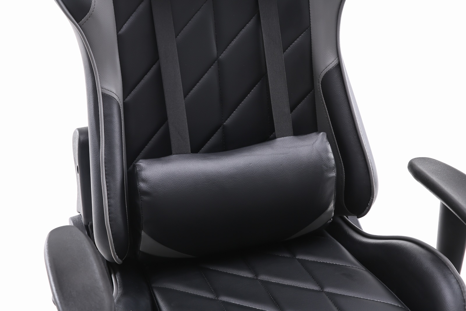 Playmax Elite Gaming Chair - Steel Grey and Black for image