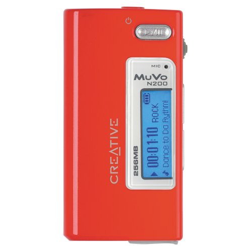 CREATIVE LABS Creative Muvo Micro N200 256Mb Red