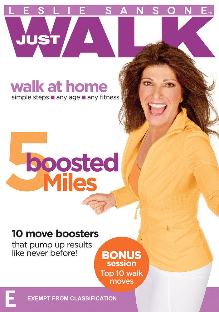 Leslie Sansone - 5 Boosted Miles on DVD image