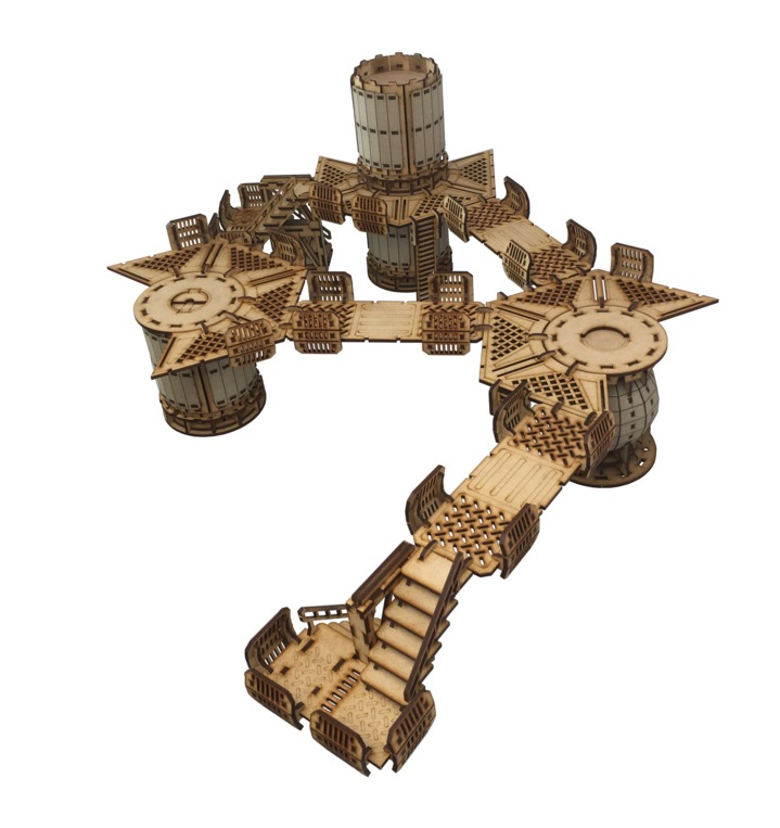 TTCombat: Tabletop Scenics – Sector 3 Industrial Complex image