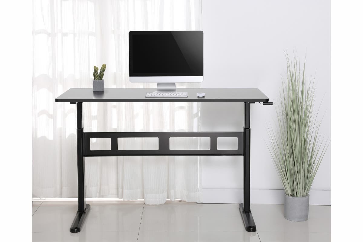 Buy Sit Stand Desk (Black) ( 5 Year Warranty ) at Mighty Ape NZ