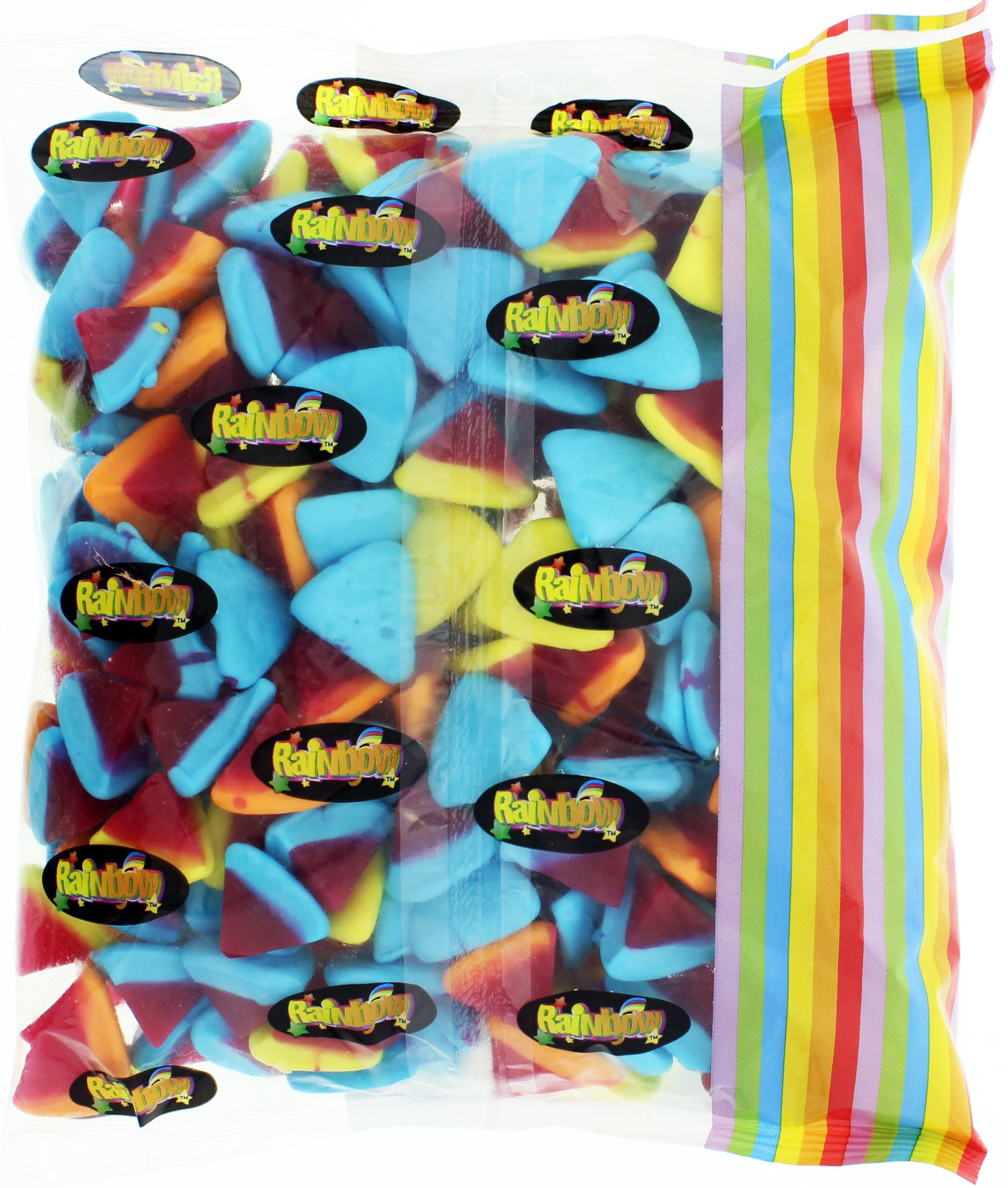 Rainbow Confectionery Multi Volcanoes Lollies Bulk Bag 1kg image