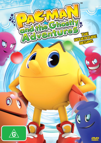 Pac-Man & the Ghostly Adventures: The Adventure Begins on DVD