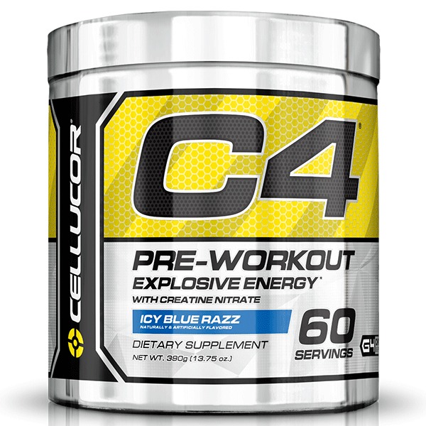 Cellucor C4 Gen4 Pre-Workout - Blue Raspberry (60 Servings)