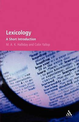 Lexicology by M.A.K. Halliday image