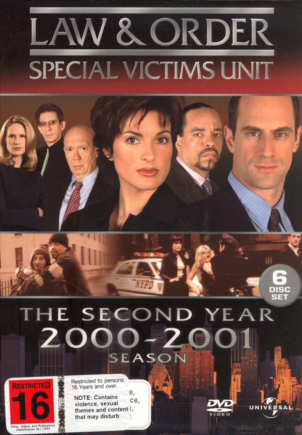 Law & Order - Special Victims Unit: Season 2 (6 Disc Box Set) on DVD image