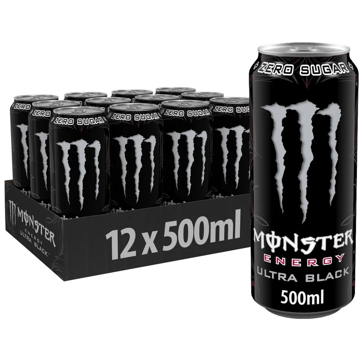 Monster Energy Ultra Black 500ml at Mighty Ape NZ