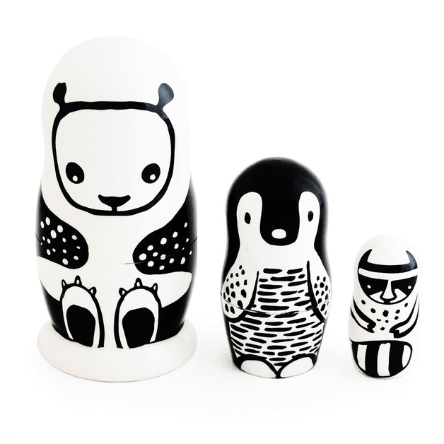 penguin nesting dolls