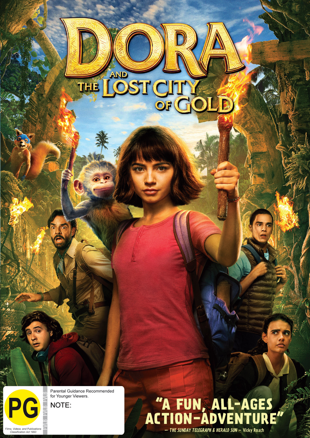 Dora And The Lost City Of Gold on DVD image