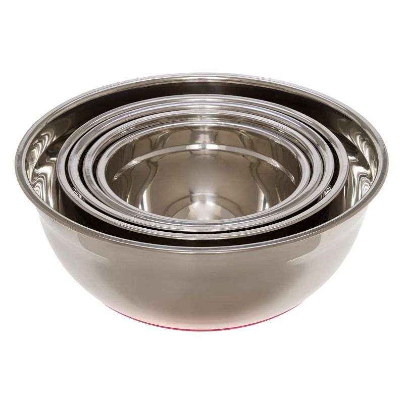 Stainless Steel Mixing Bowls (Set of 5) at Mighty Ape NZ