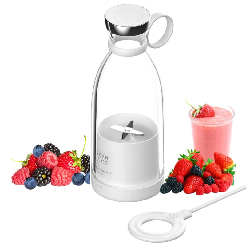 Buy Portable Electric Juicer & Blender White at Mighty Ape NZ