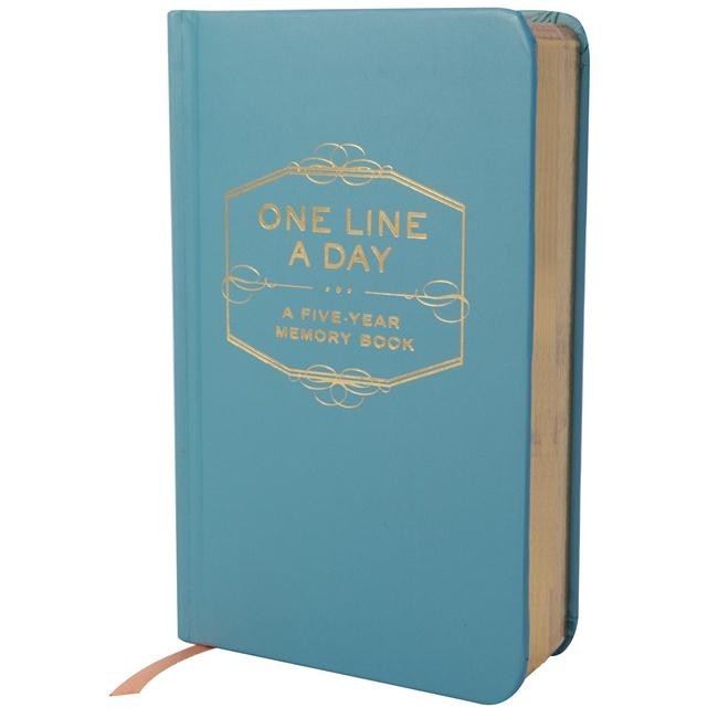 One Line a Day: A Five Year Memory Book on Hardback