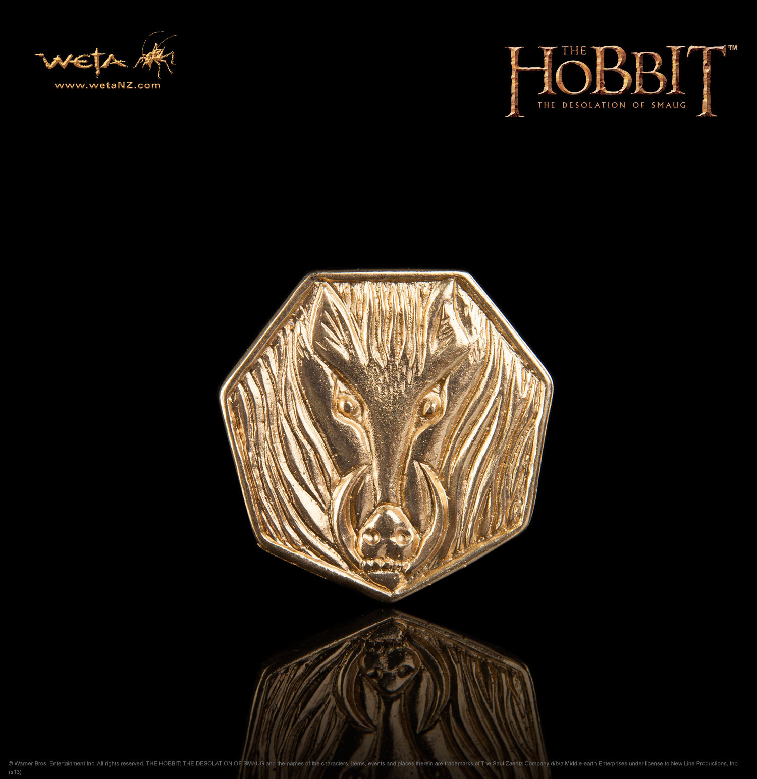 The Hobbit: Desolation of Smaug Treasure Coin #4 - by Weta image