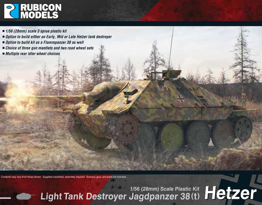 Rubicon 1/56 Jagdpanzer 38(t) Hetzer image