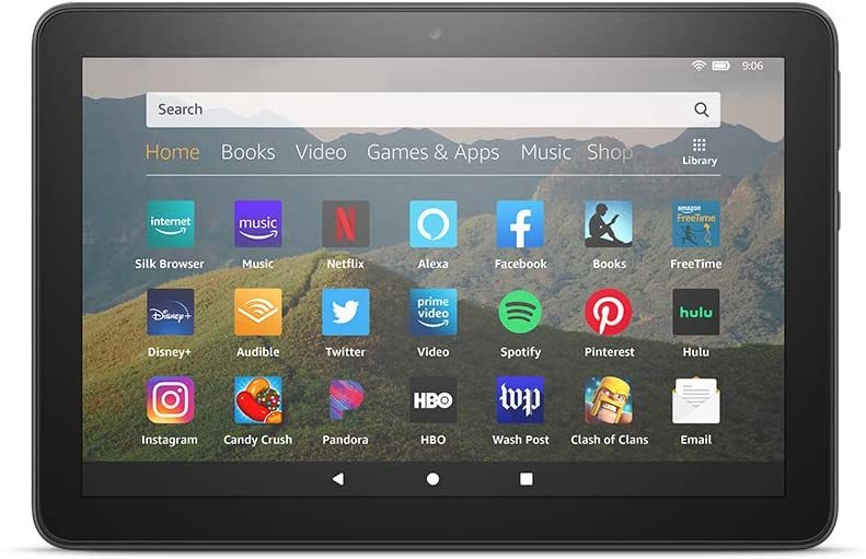 Amazon Fire HD 8 (2020) 32GB - Black image