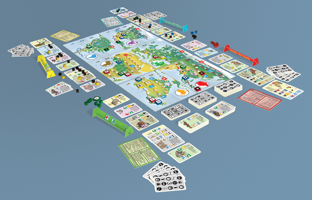 Inhabit the Earth - Board Game