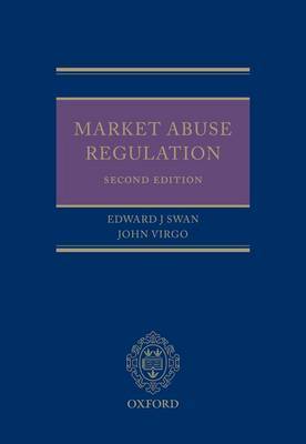 Market Abuse Regulation by Edward J. Swan image