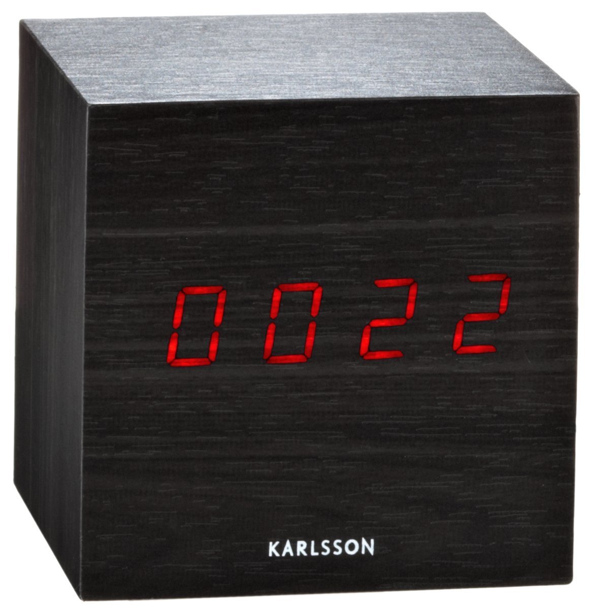 Karlsson Alarm Clock Mini Cube (Black) at Mighty Ape NZ