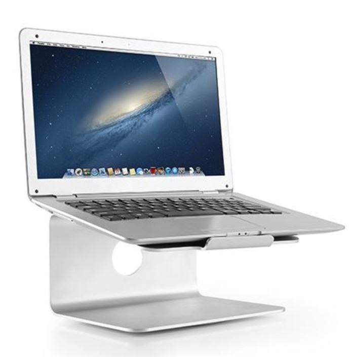 Brateck Deluxe Aluminum Laptop Stand - Silver image