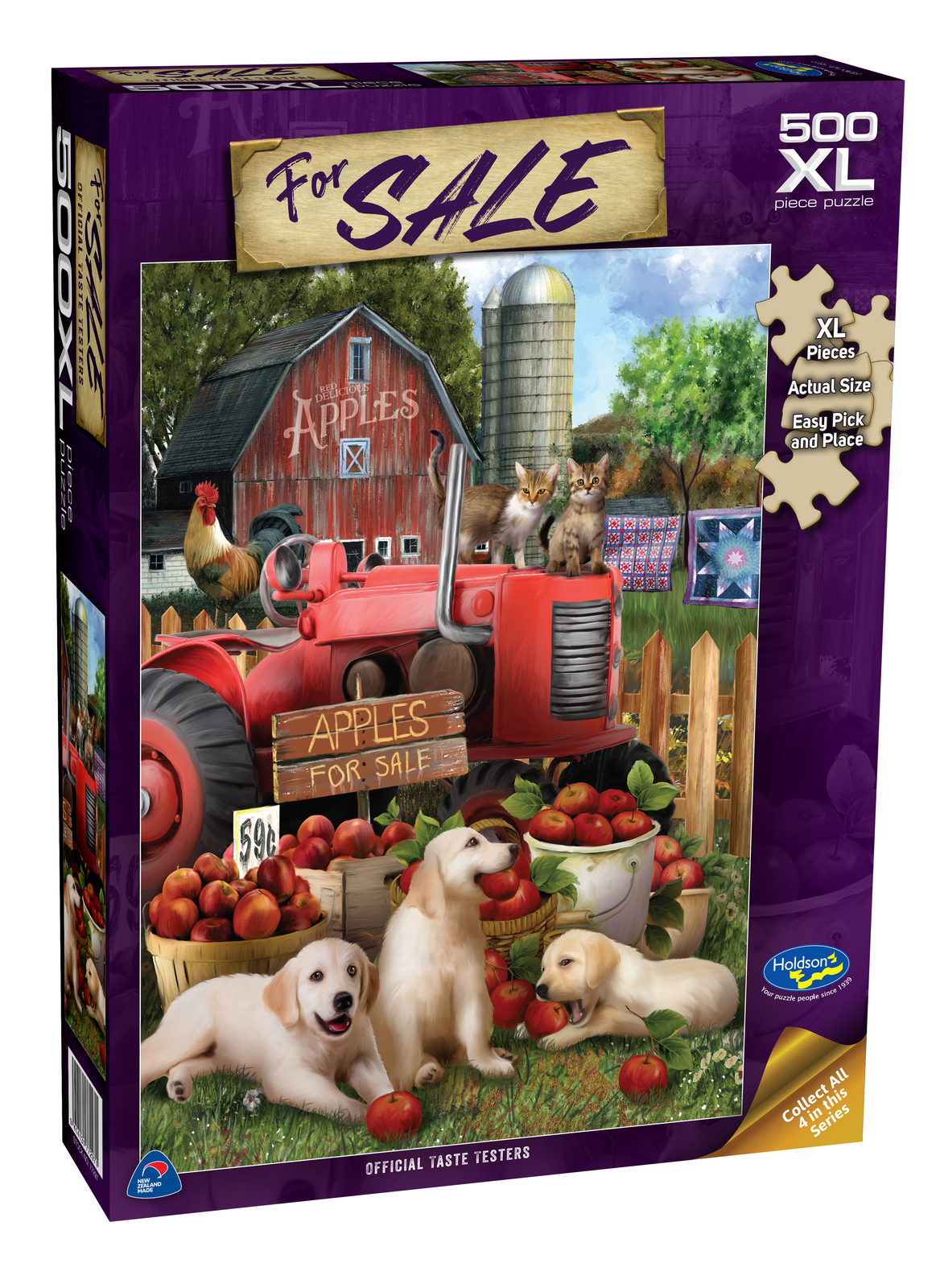 Holdson XL: 500 Piece Puzzle - For Sale (Official Taste Testers) image