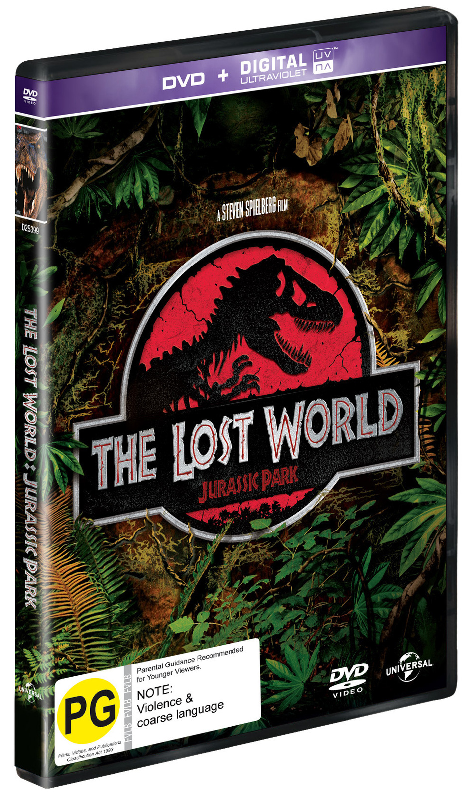 Jurassic Park: The Lost World on DVD image