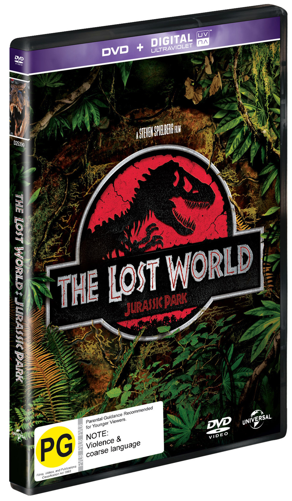 Jurassic Park: The Lost World on DVD