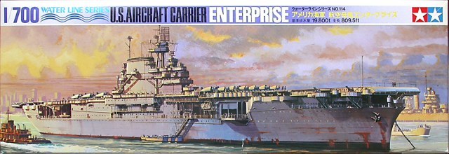 Tamiya 1/700 US Enterprise Aircraft Carrier - Model Kit image