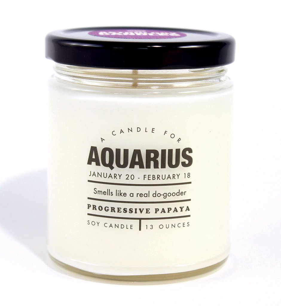 Whiskey River Co: Astrology Candle - Aquarius image