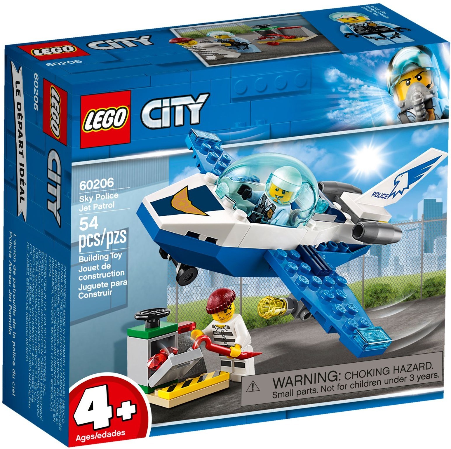 LEGO City: Sky Police Jet Patrol (60206) image