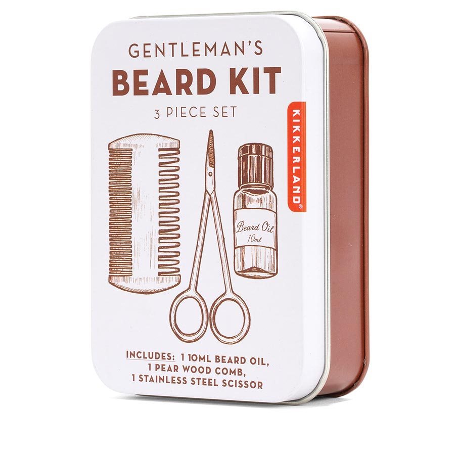 Buy Kikkerland Gentlemen's Beard Care Kit at Mighty Ape NZ
