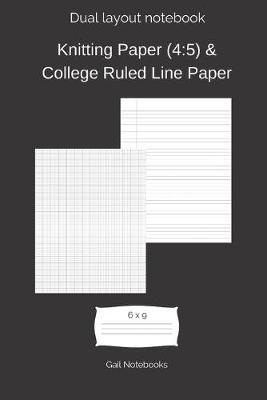 Knitting Paper (4 by Gail Notebooks image
