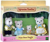 sylvanian families polar bear family