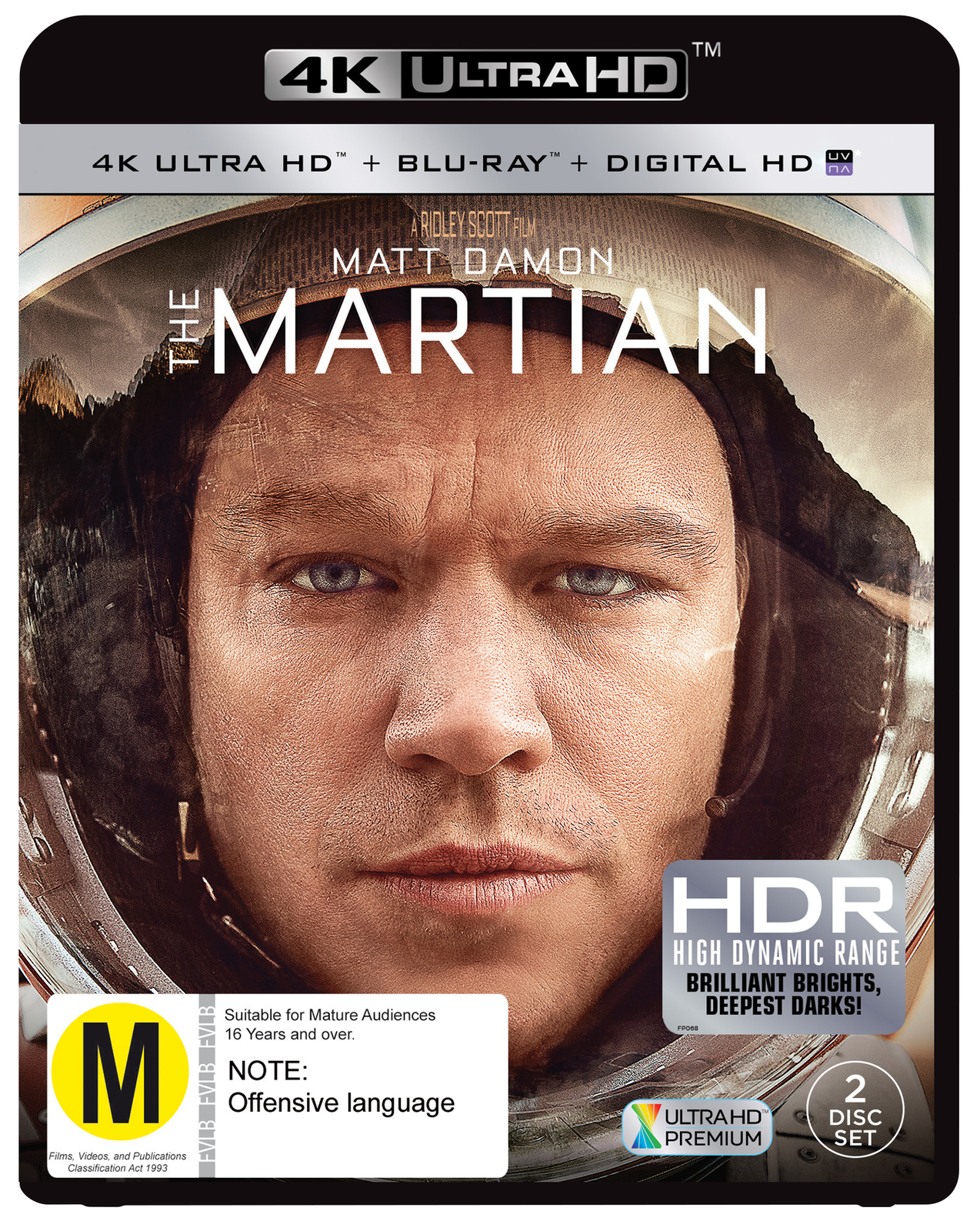 The Martian on UHD Blu-ray image