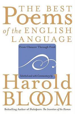 Best Poems of the English Language by Harold Bloom image