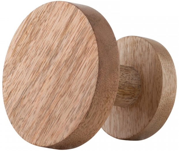 General Eclectic Wooden Hook Large Natural at Mighty Ape NZ