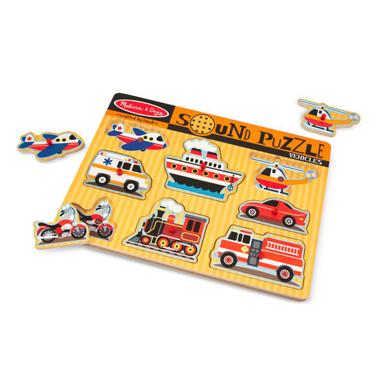 Melissa & Doug: Vehicle Sound Puzzle image